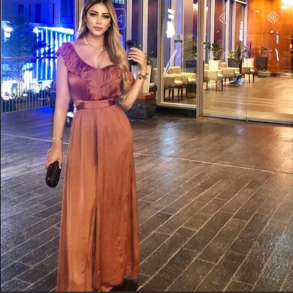 WRINKLED LOOK JUMPSUIT - Picture 6 of 7